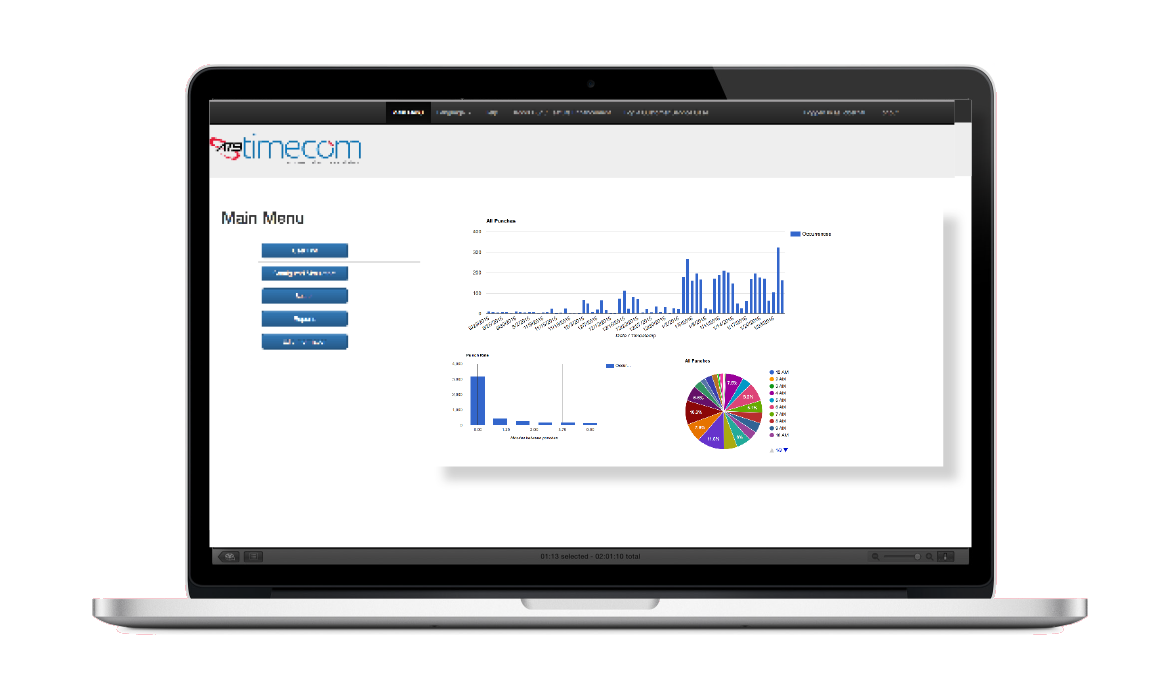timecom_monitor time clock management tool