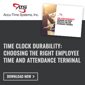 time and attendance terminal