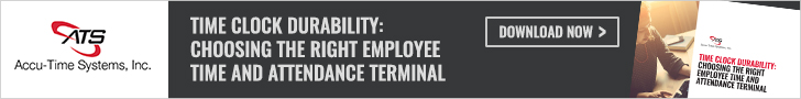 employee time and attendance terminal